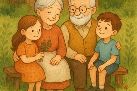 «Бабушка рядышком с дедушкой»